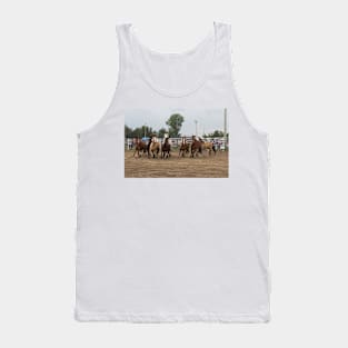 Horses on the run Tank Top